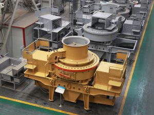 Trituradora de impacto de eje vertical B9100SE VSI, equipo de alta eficiencia para modelado de piedra y fabricación de arena.